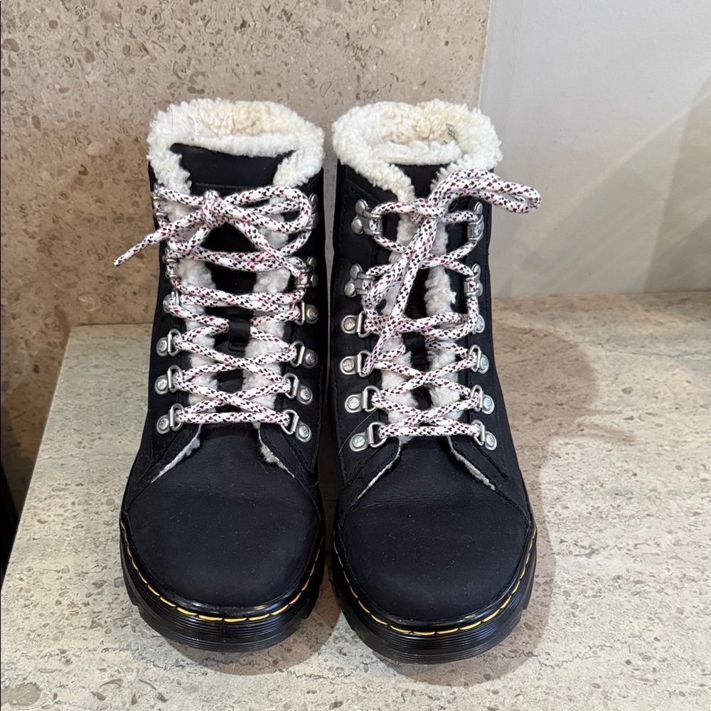 Dr. Martens Shearling-Lined Women's Boots. Size 7.